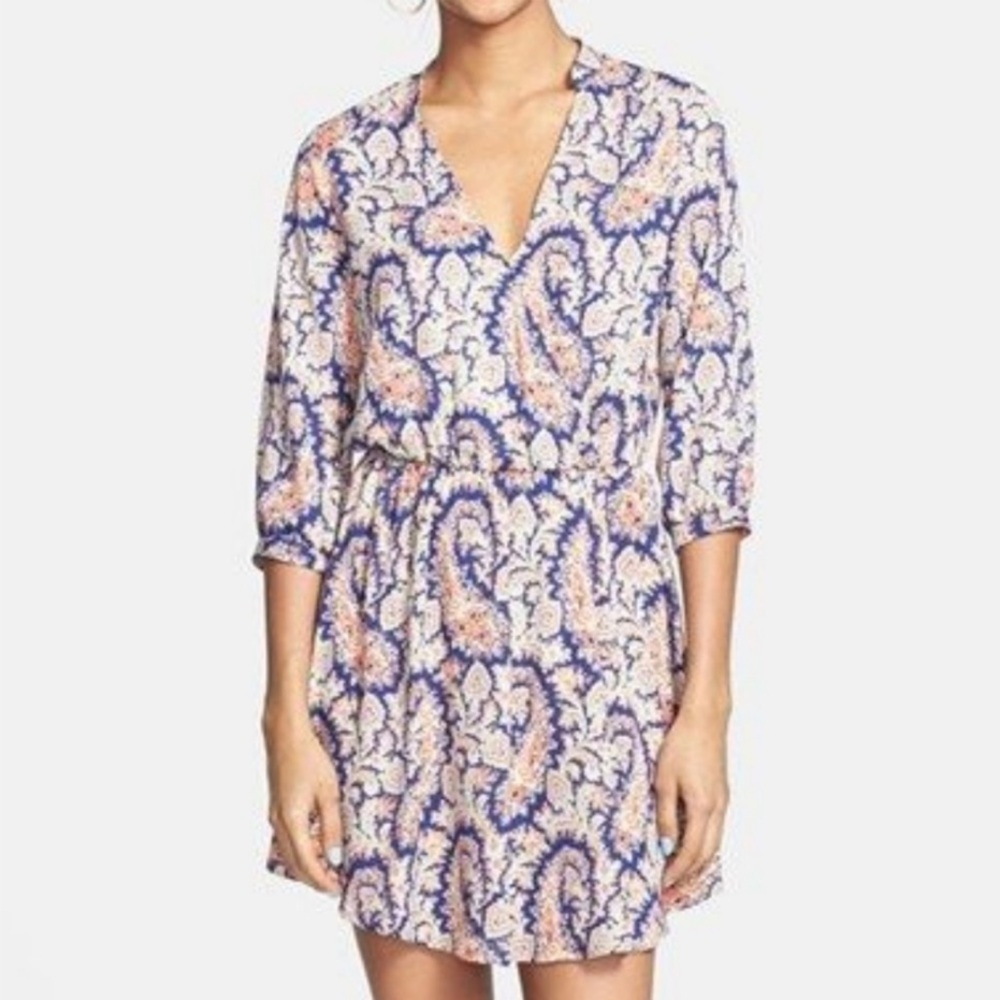 Lush Kendal Paisley Dress Size L